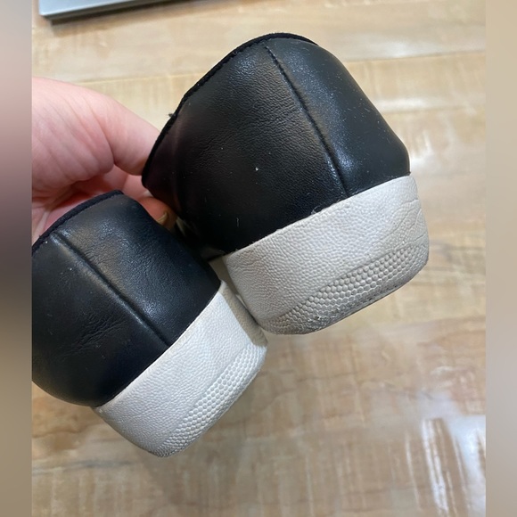 Fitflop Womens black loader slipper shoes tassel well worn - Picture 4 of 9